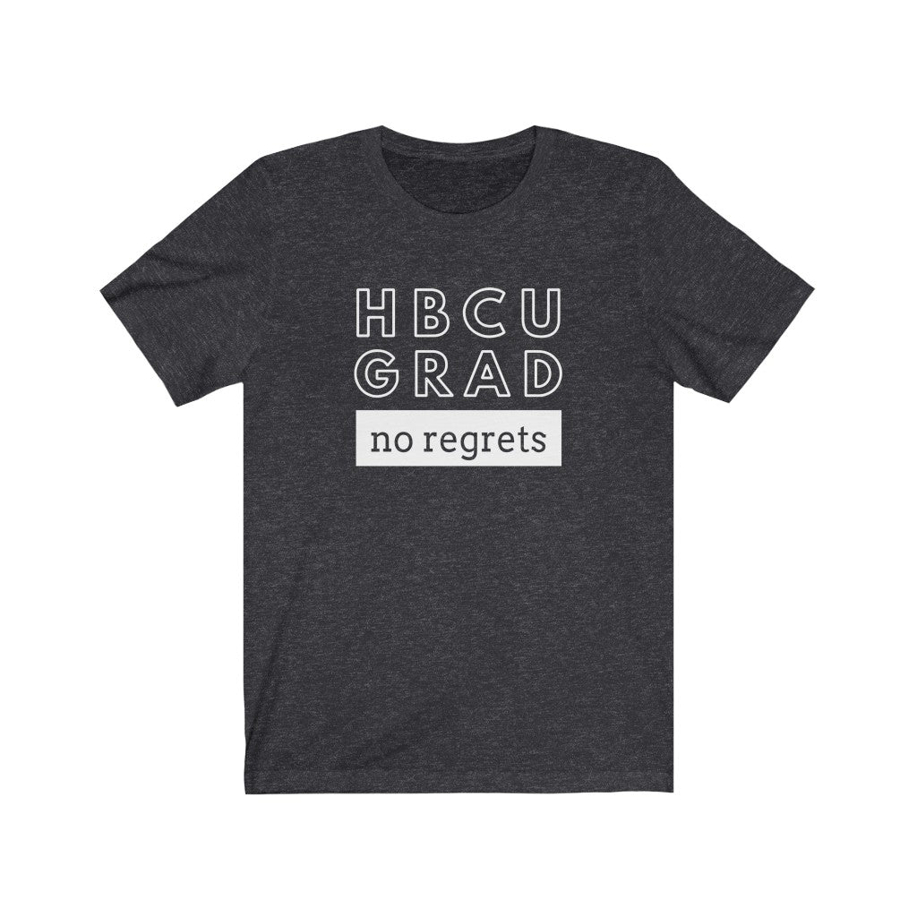 HBCU GRAD 'no regrets' | Short Sleeve Tee