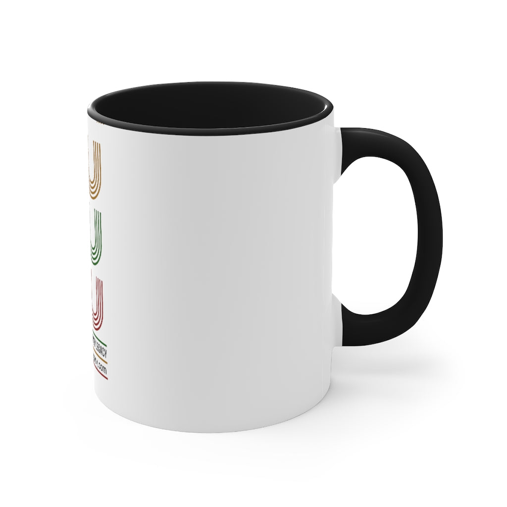 HuBuCU Accent Coffee Mug, 11oz
