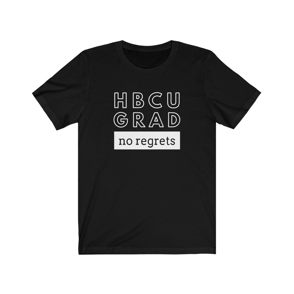 HBCU GRAD 'no regrets' | Short Sleeve Tee