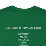 Load image into Gallery viewer, Davis-Lewis 2023 Family Reunion Unisex Jersey Short Sleeve Tee

