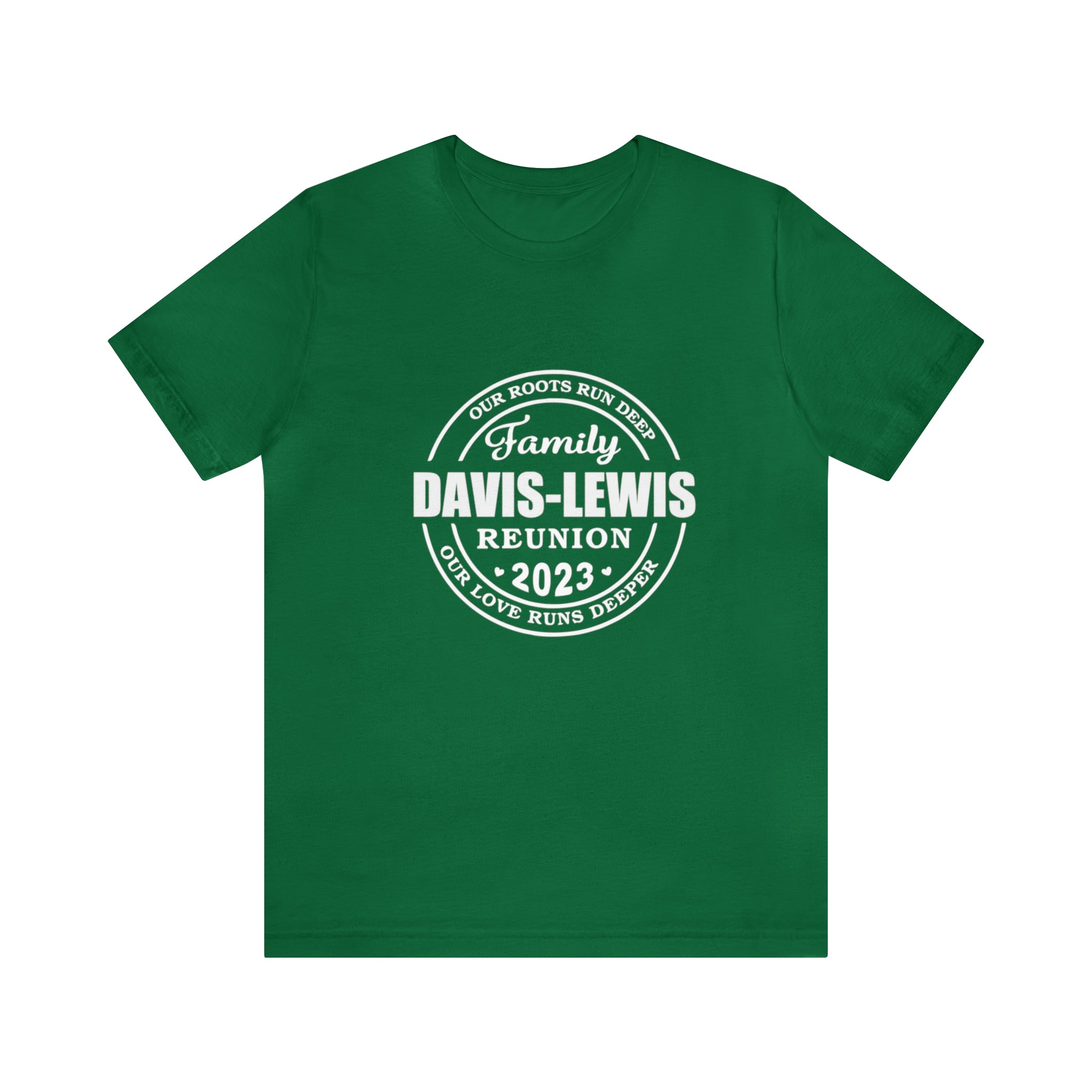 Davis-Lewis 2023 Family Reunion Unisex Jersey Short Sleeve Tee