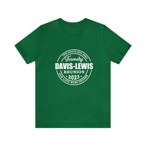 Davis-Lewis 2023 Family Reunion Unisex Jersey Short Sleeve Tee