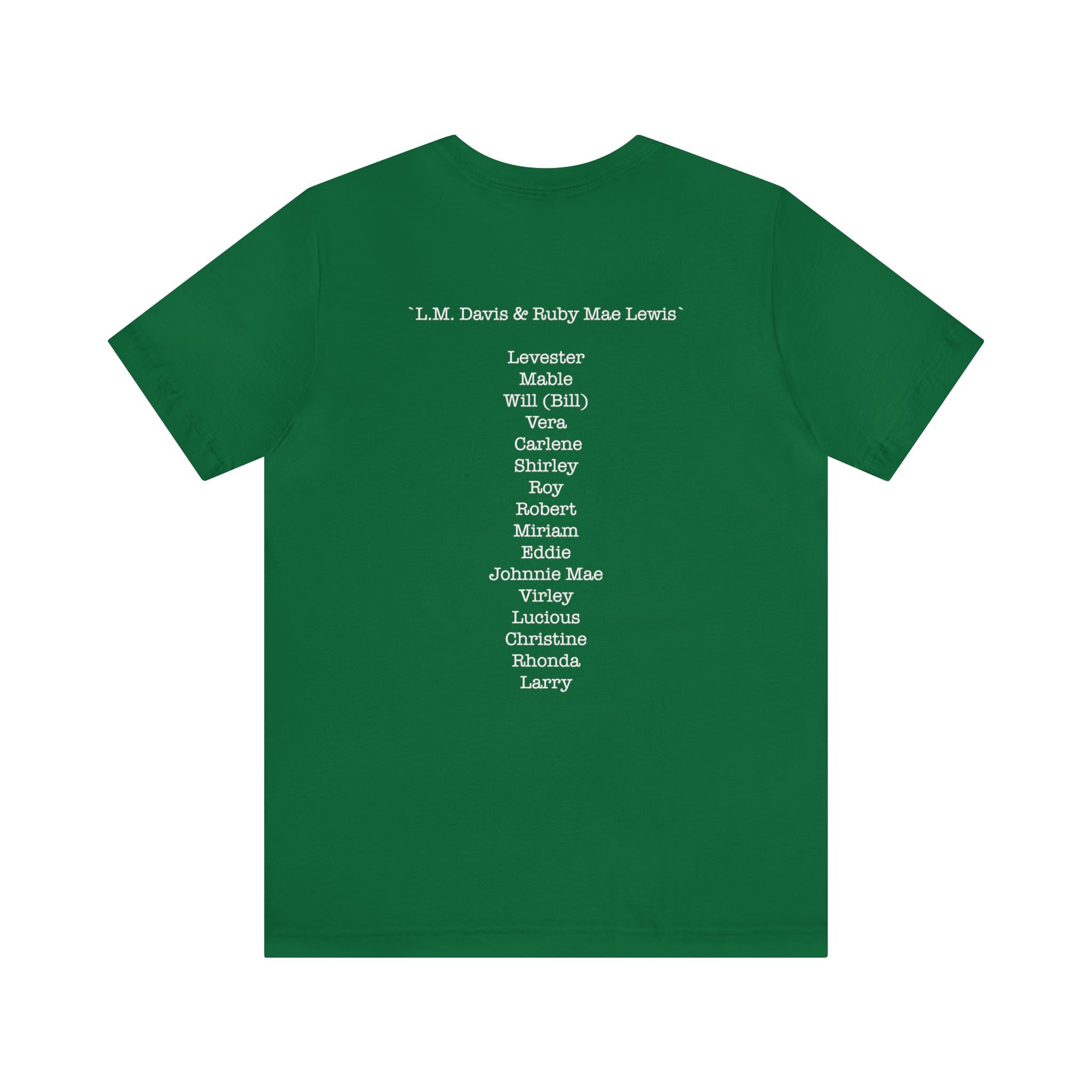Davis-Lewis 2023 Family Reunion Unisex Jersey Short Sleeve Tee