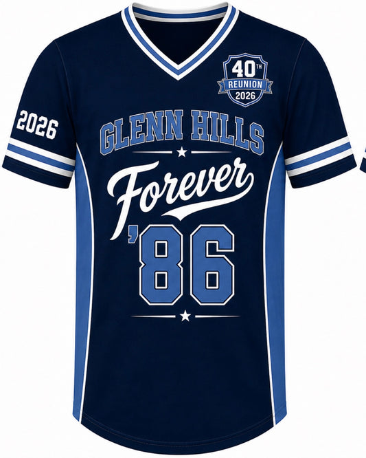 GHHS c/o '86 - 40th Reunion Jersey