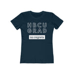 Load image into Gallery viewer, HBCU GRAD &#39;no regrets&#39; | Ladies&#39; The Boyfriend Tee
