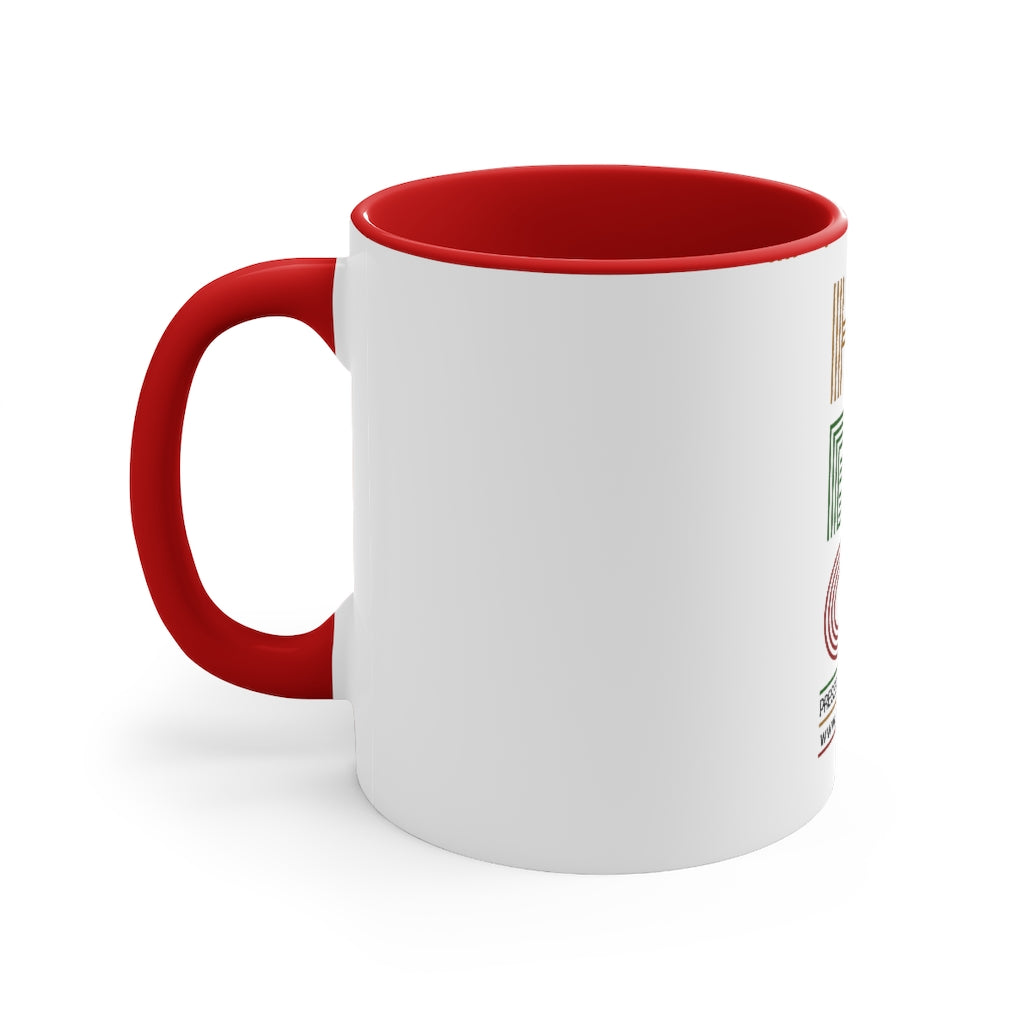 HuBuCU Accent Coffee Mug, 11oz