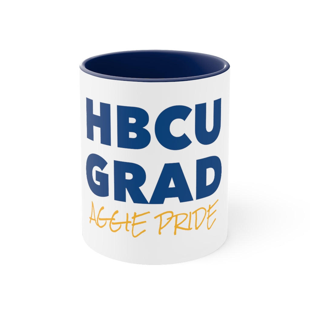 HBCU GRAD 'Aggie Pride' Accent Coffee Mug, 11oz