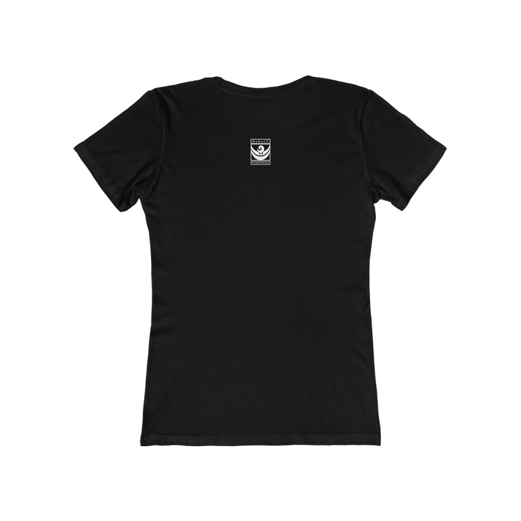 HBCU GRAD 'no regrets' | Ladies' The Boyfriend Tee