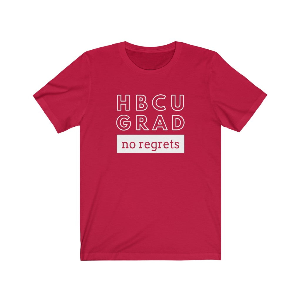 HBCU GRAD 'no regrets' | Short Sleeve Tee