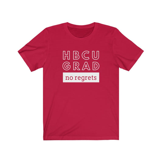 HBCU GRAD 'no regrets' | Short Sleeve Tee
