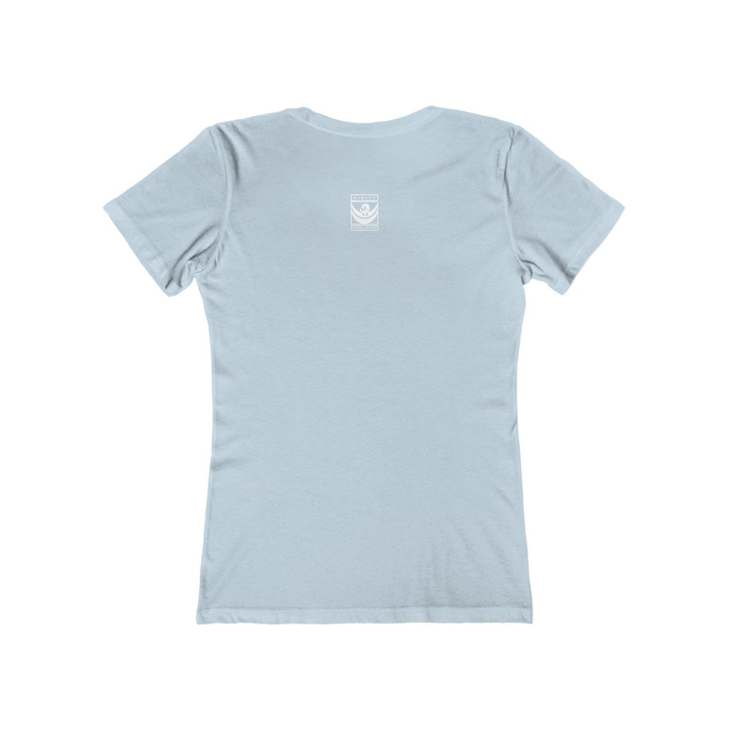 HBCU GRAD 'no regrets' | Ladies' The Boyfriend Tee