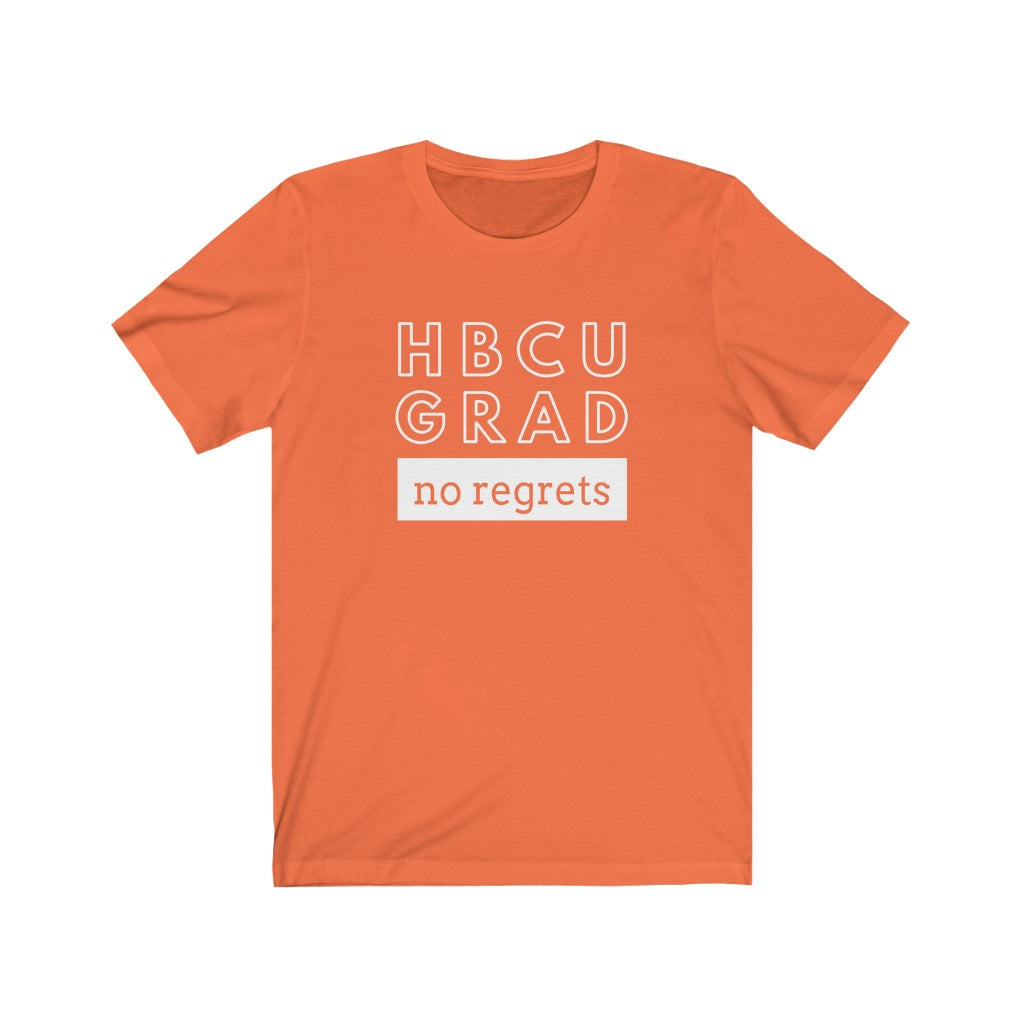 HBCU GRAD 'no regrets' | Short Sleeve Tee