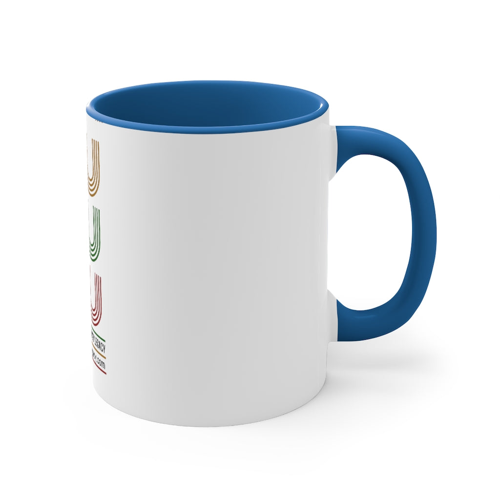 HuBuCU Accent Coffee Mug, 11oz