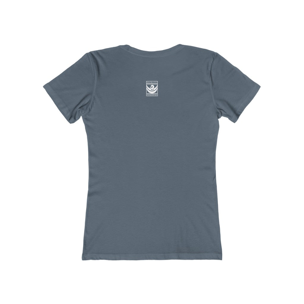 HBCU GRAD 'no regrets' | Ladies' The Boyfriend Tee