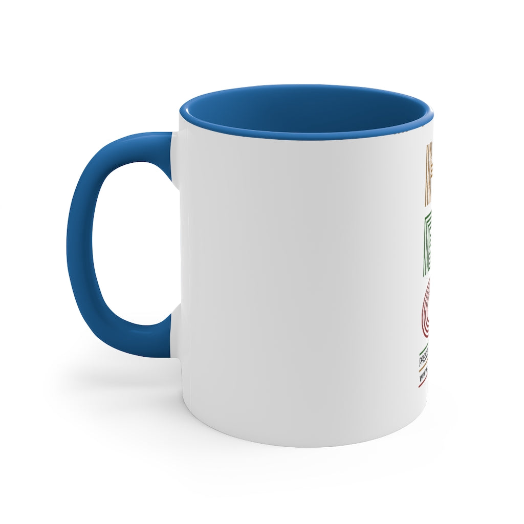 HuBuCU Accent Coffee Mug, 11oz