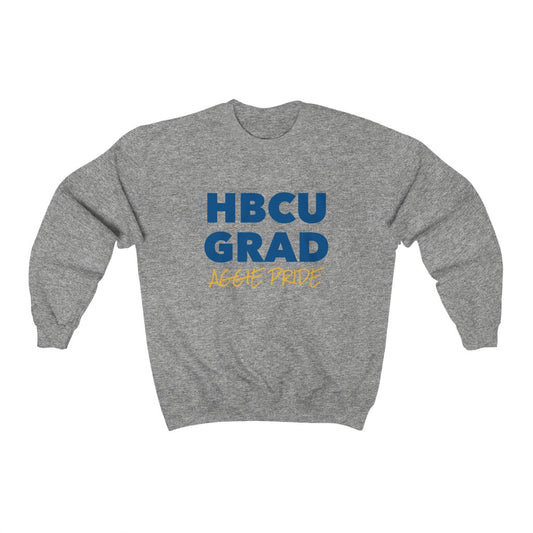 HBCU GRAD 'AGGIE PRIDE' Crewneck Sweatshirt