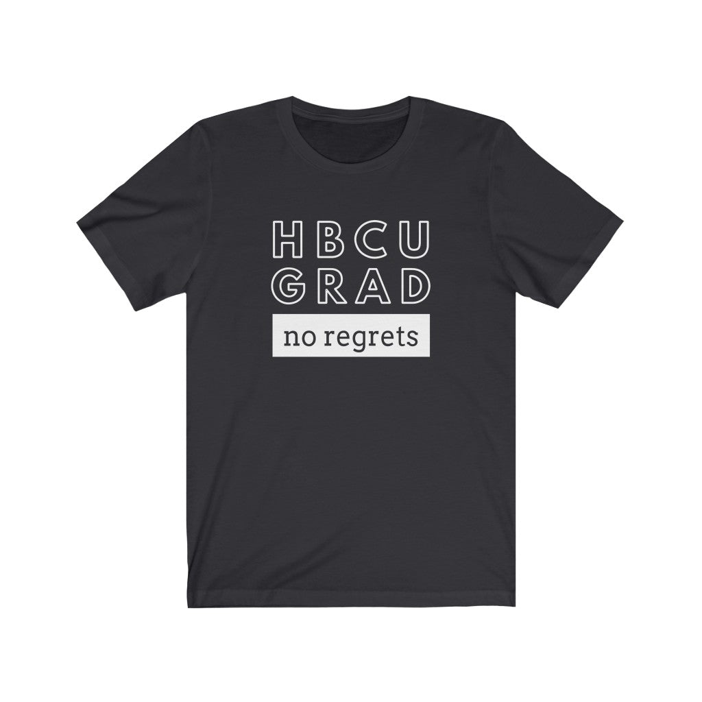 HBCU GRAD 'no regrets' | Short Sleeve Tee
