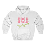Load image into Gallery viewer, HBCU GRAD &#39;no regrets&#39;  Hoodie | Pink &amp; Green
