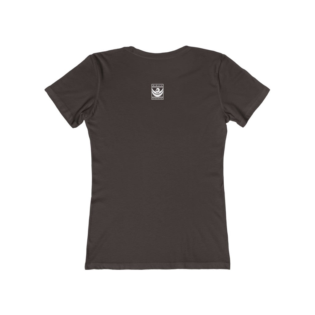 HBCU GRAD 'no regrets' | Ladies' The Boyfriend Tee