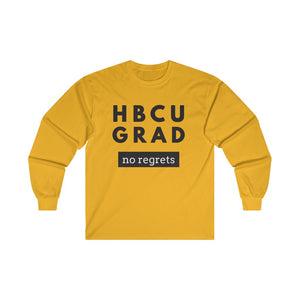 Men's Long Sleeve Tee | Black & Gold