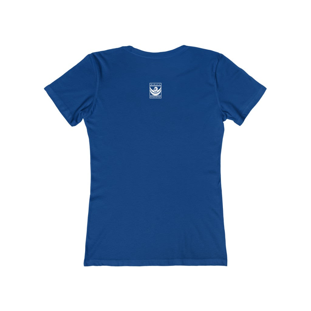 HBCU GRAD 'no regrets' | Ladies' The Boyfriend Tee