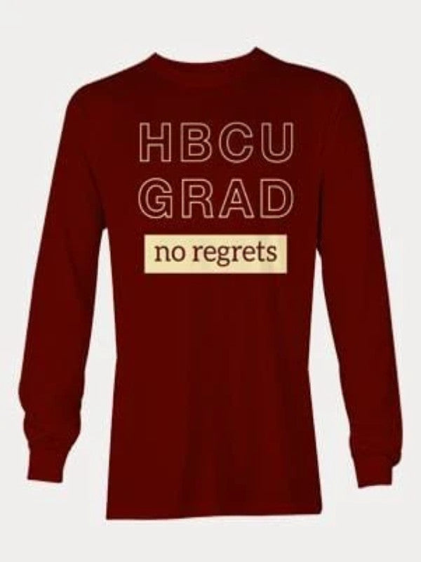 HBCU GRAD "no regrets" | Red and White