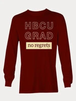 Load image into Gallery viewer, HBCU GRAD &quot;no regrets&quot; | Red and White
