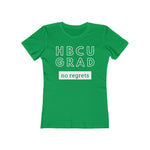 Load image into Gallery viewer, HBCU GRAD &#39;no regrets&#39; | Ladies&#39; The Boyfriend Tee
