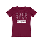 Load image into Gallery viewer, HBCU GRAD &#39;no regrets&#39; | Ladies&#39; The Boyfriend Tee
