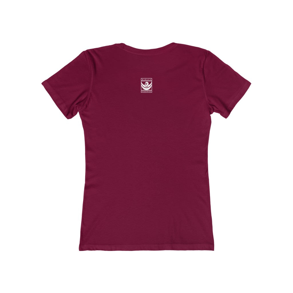HBCU GRAD 'no regrets' | Ladies' The Boyfriend Tee