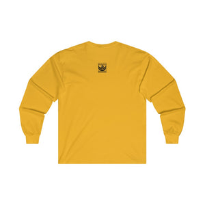 Men's Long Sleeve Tee | Black & Gold
