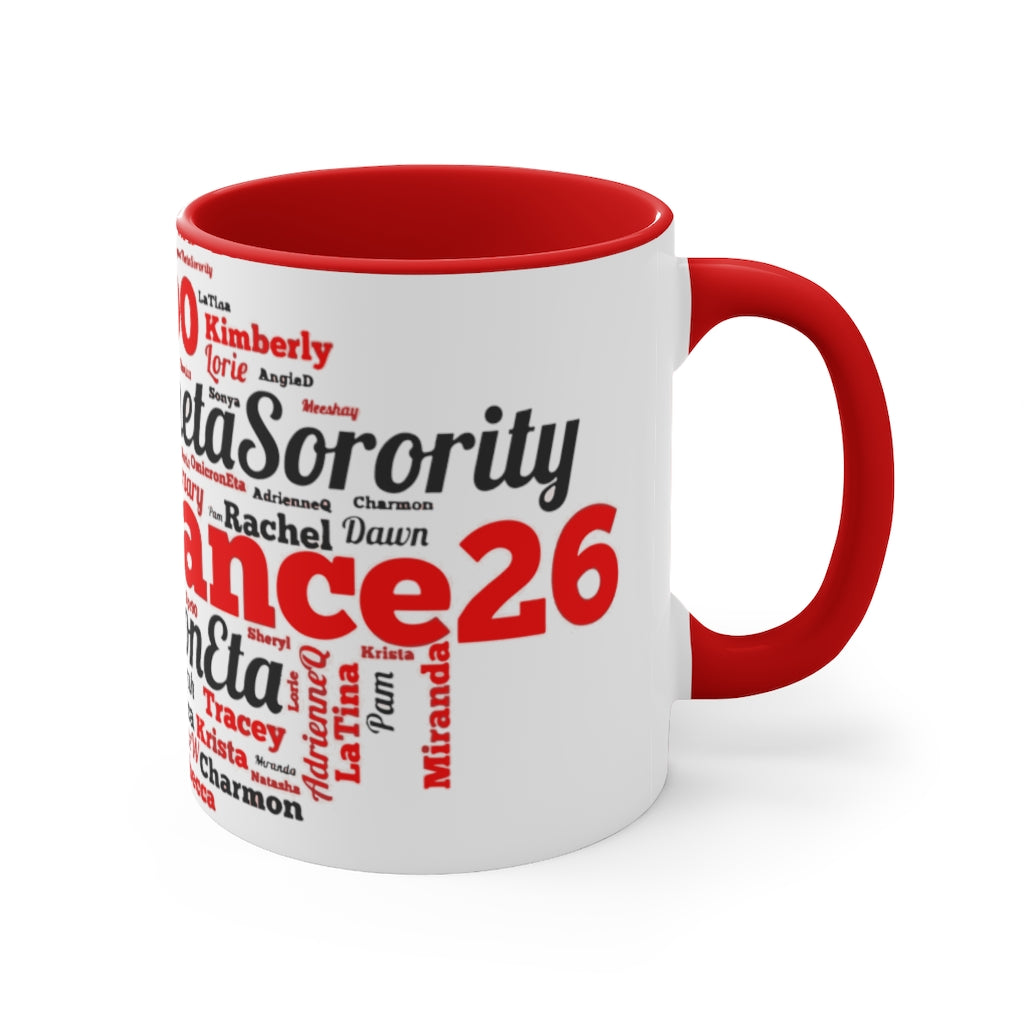 Omicron Eta Spr 90' Accent Coffee Mug, 11oz