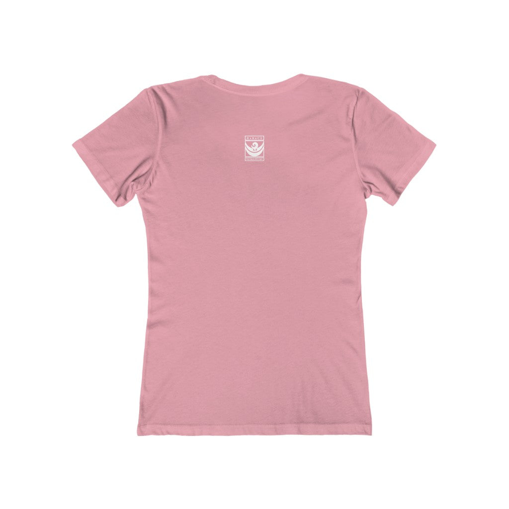 HBCU GRAD 'no regrets' | Ladies' The Boyfriend Tee