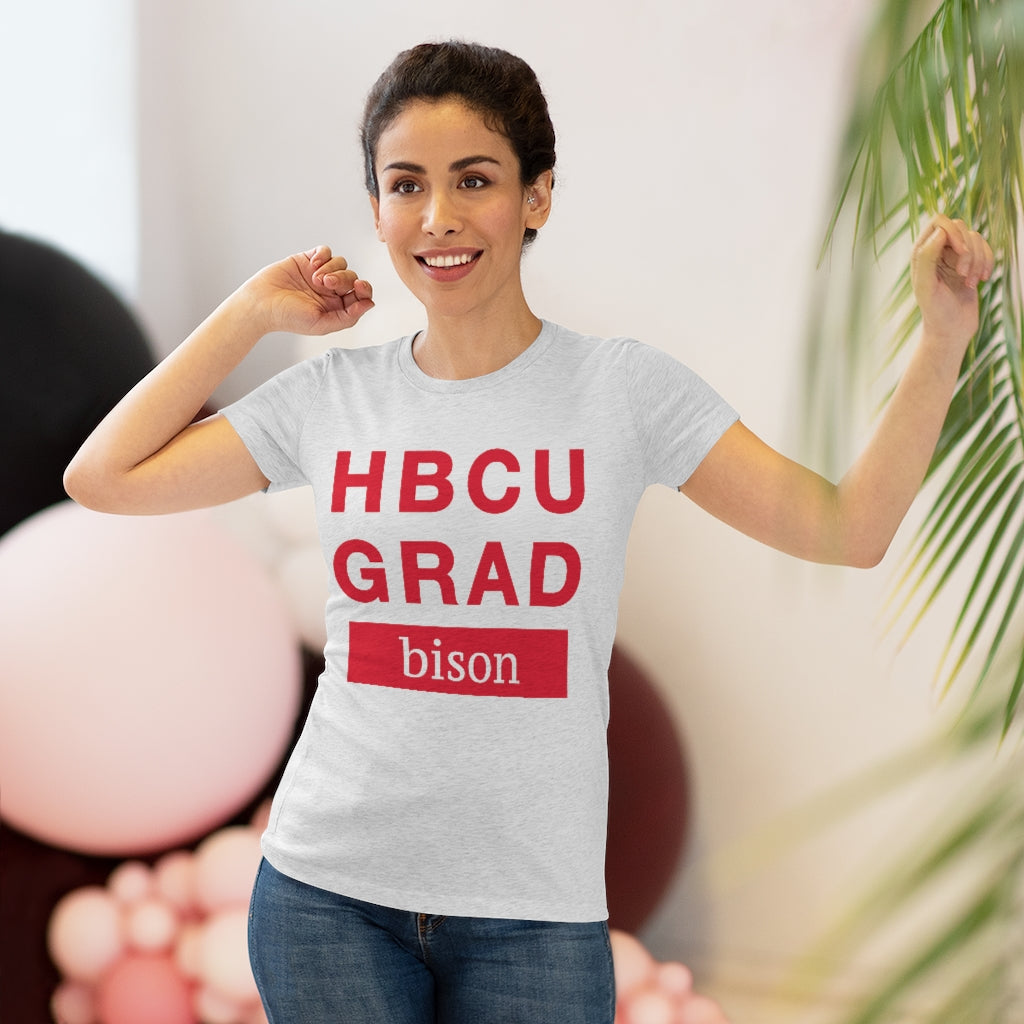 HBCU GRAD 'bison' | Women's Triblend Tee