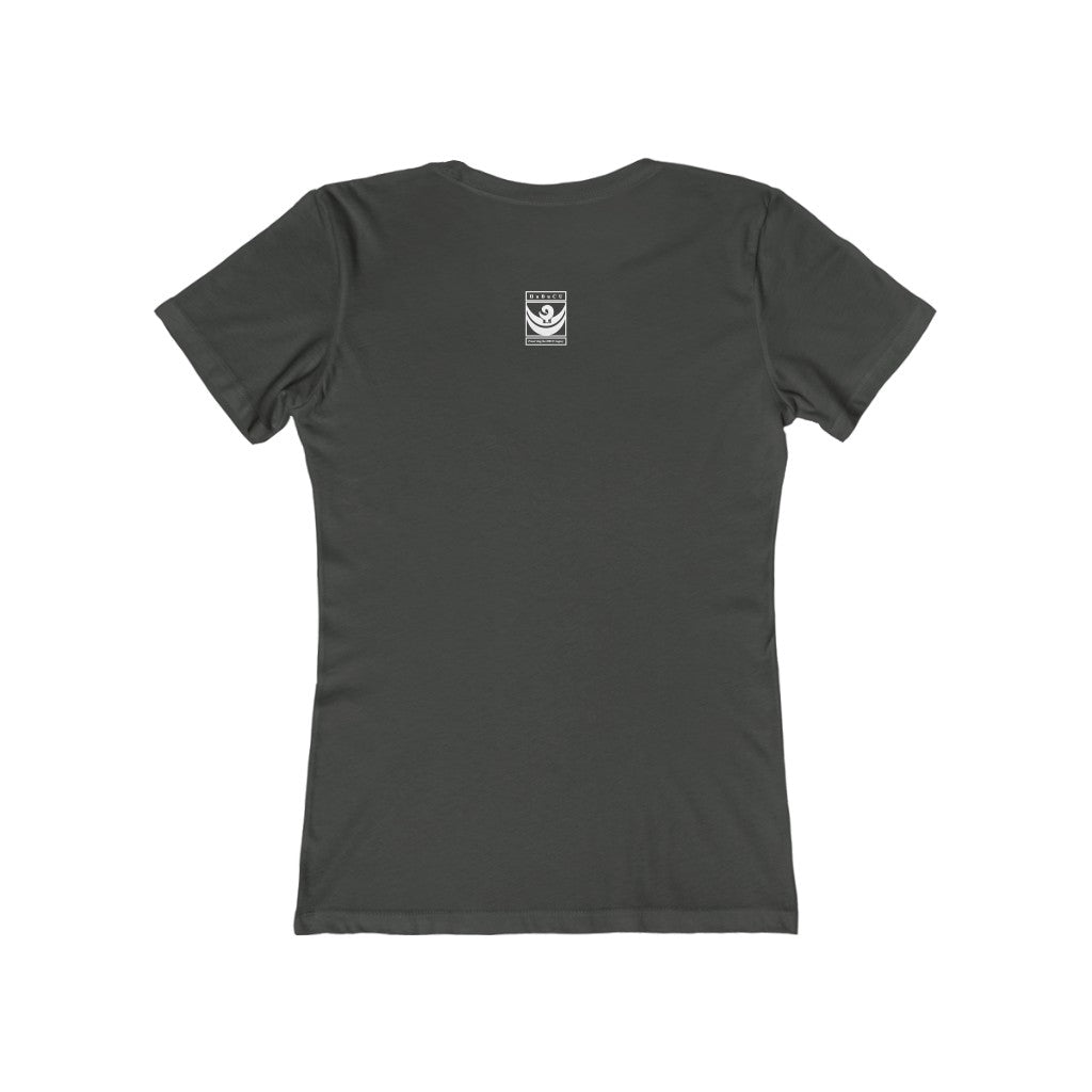 HBCU GRAD 'no regrets' | Ladies' The Boyfriend Tee