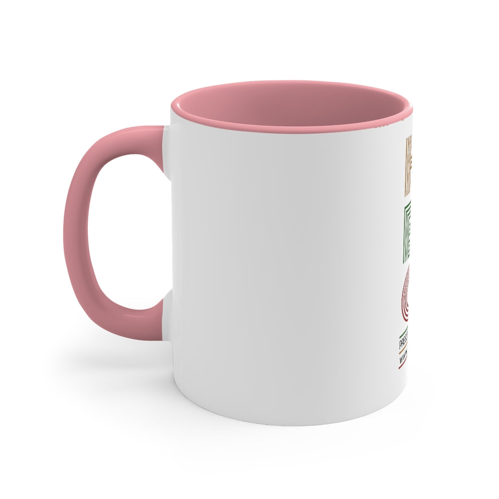 HuBuCU Accent Coffee Mug, 11oz