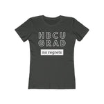 Load image into Gallery viewer, HBCU GRAD &#39;no regrets&#39; | Ladies&#39; The Boyfriend Tee

