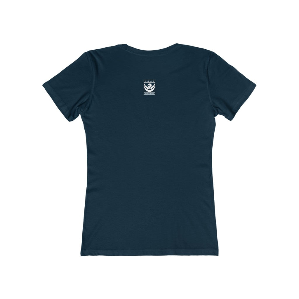 HBCU GRAD 'no regrets' | Ladies' The Boyfriend Tee