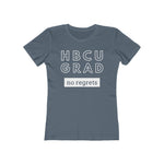 Load image into Gallery viewer, HBCU GRAD &#39;no regrets&#39; | Ladies&#39; The Boyfriend Tee
