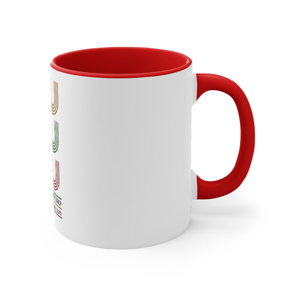 HuBuCU Accent Coffee Mug, 11oz