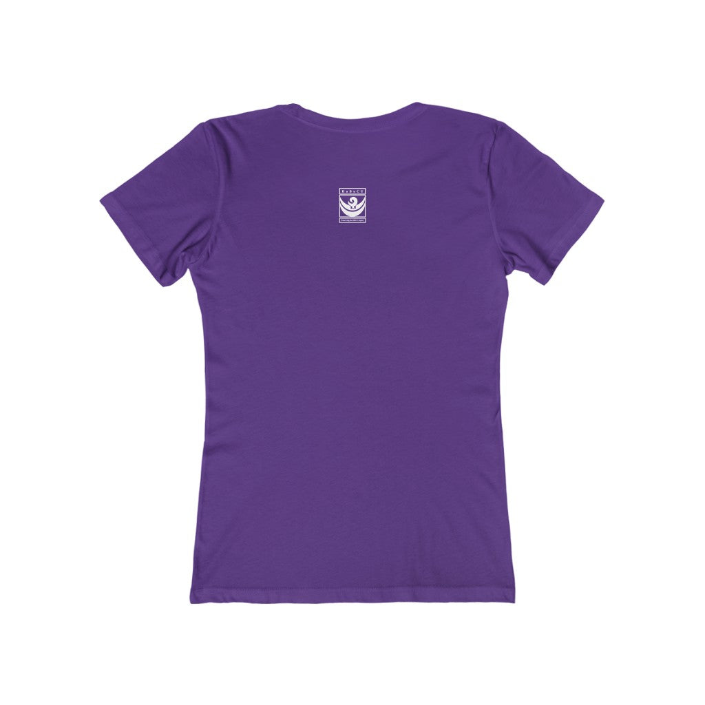 HBCU GRAD 'no regrets' | Ladies' The Boyfriend Tee