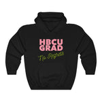 Load image into Gallery viewer, HBCU GRAD &#39;no regrets&#39;  Hoodie | Pink &amp; Green
