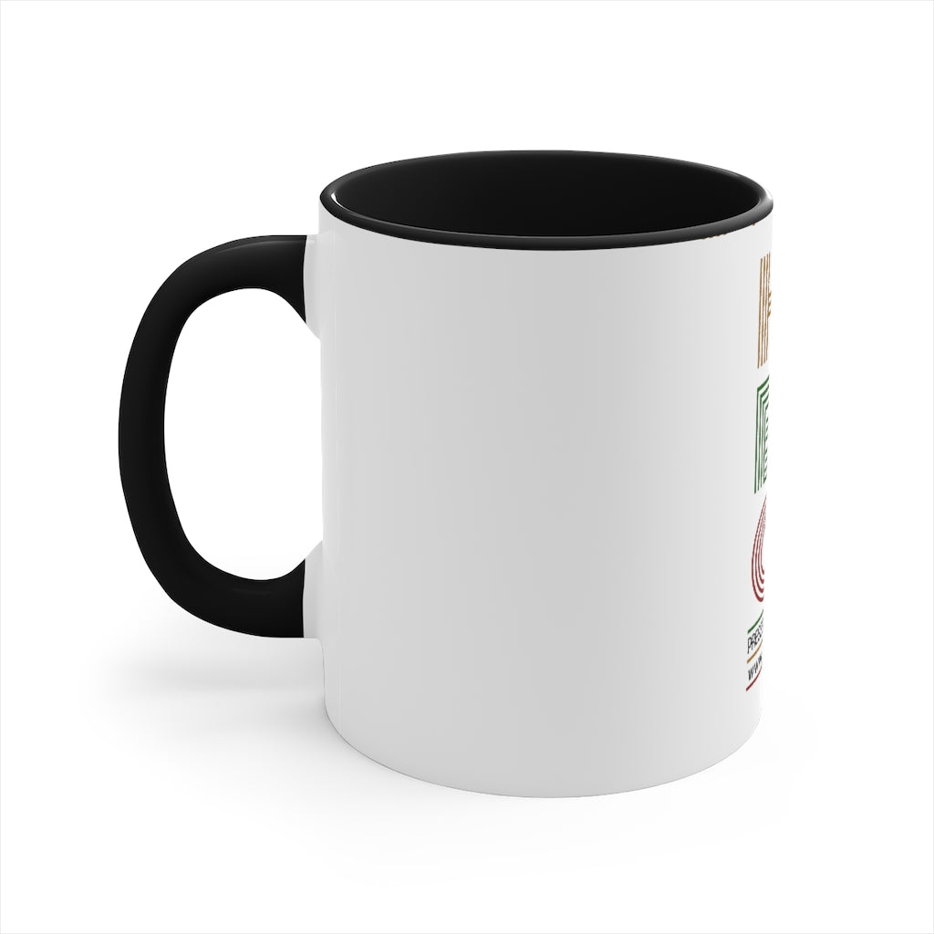 HuBuCU Accent Coffee Mug, 11oz
