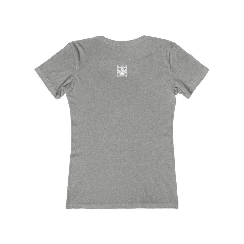 HBCU GRAD 'no regrets' | Ladies' The Boyfriend Tee