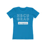 Load image into Gallery viewer, HBCU GRAD &#39;no regrets&#39; | Ladies&#39; The Boyfriend Tee
