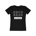 Load image into Gallery viewer, HBCU GRAD &#39;no regrets&#39; | Ladies&#39; The Boyfriend Tee
