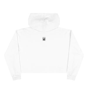 HBCU GRAD 'No Regrets' Crop Hoodie | Pink & Green