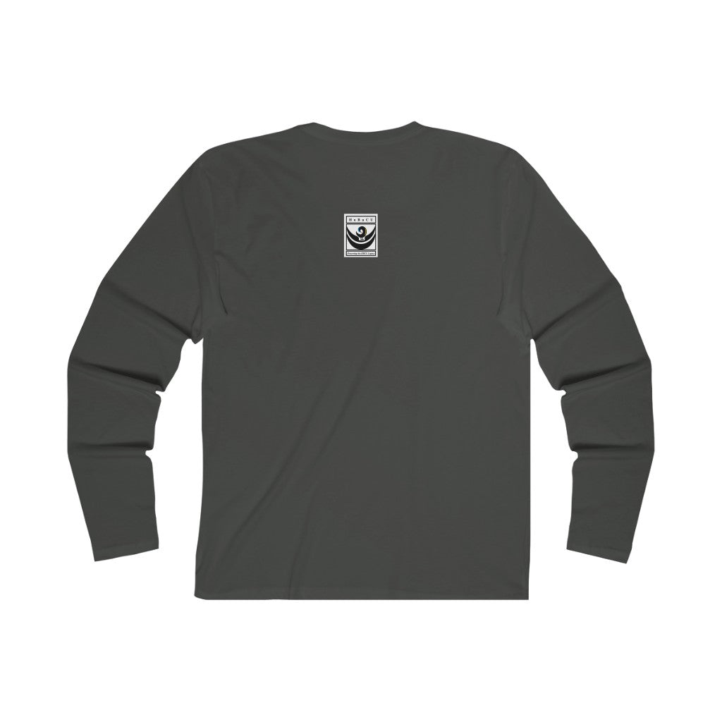 HBCU GRAD 'no regrets' FITTED Long Sleeve T-Shirt