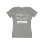 Load image into Gallery viewer, HBCU GRAD &#39;no regrets&#39; | Ladies&#39; The Boyfriend Tee
