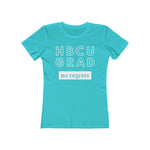 Load image into Gallery viewer, HBCU GRAD &#39;no regrets&#39; | Ladies&#39; The Boyfriend Tee
